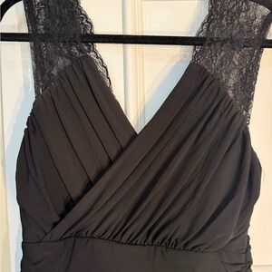 Elegant Black Lace Dress